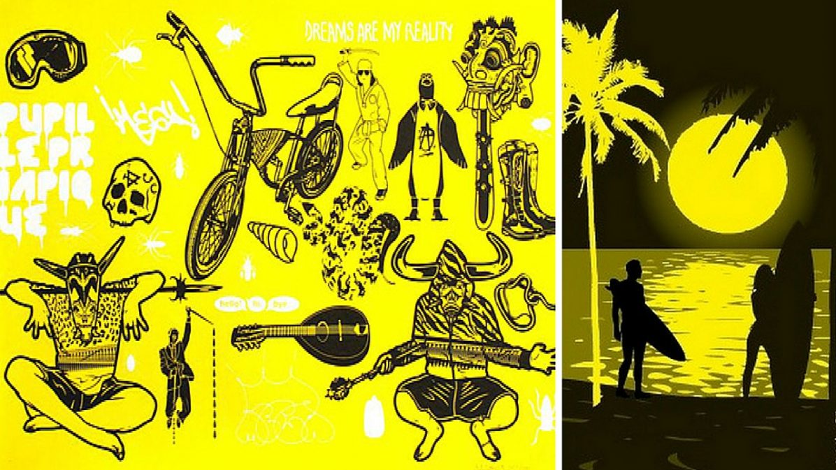 Fluo žuti Sunisolvant posterpapir
